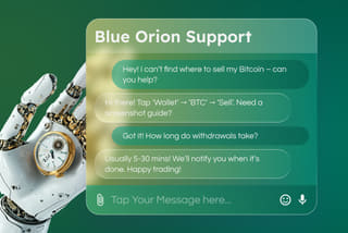 Specialised cryptocurrency customer service and backing provided by Green Label