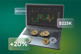 Automated artificial intelligence trading technology displayed on Green Label